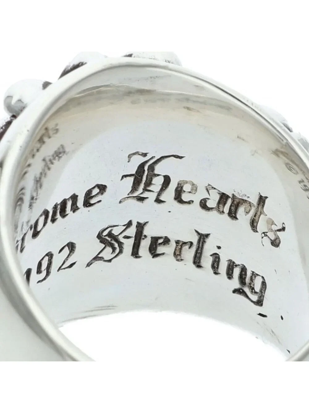 Chrome Hearts Keeper Silver Ring